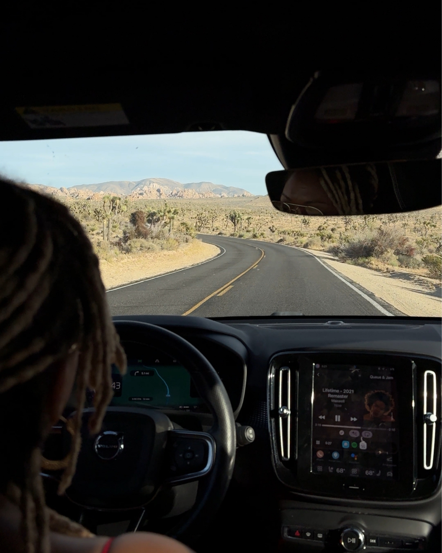 Jhaynane Bastien driving for Rules of the Road